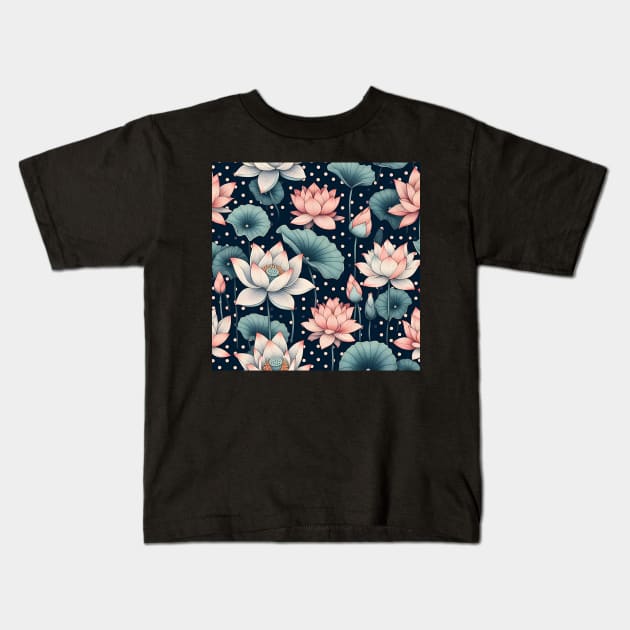 Lotus Kids T-Shirt by Jenni Arts